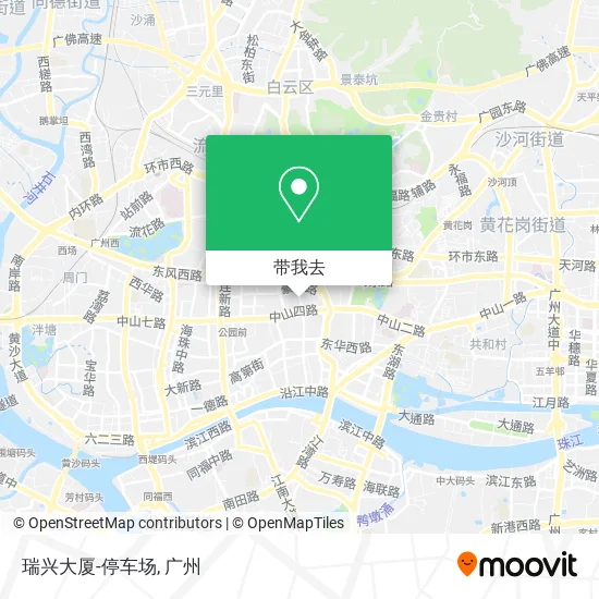 瑞兴大厦-停车场地图