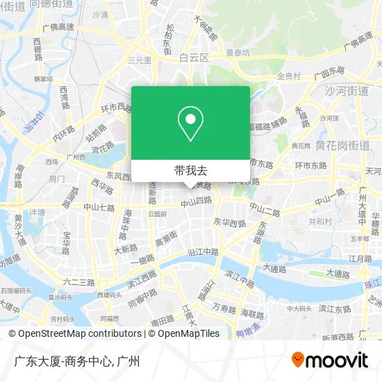 广东大厦-商务中心地图