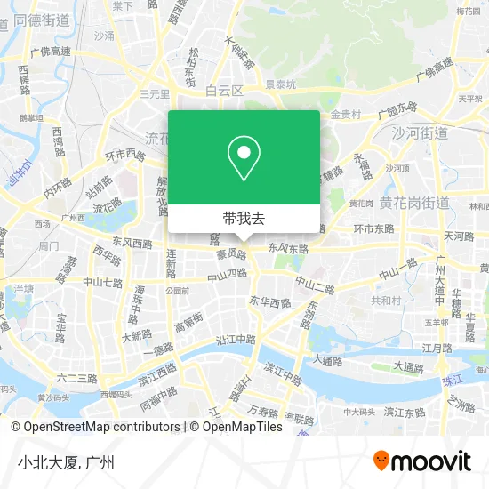 小北大厦地图