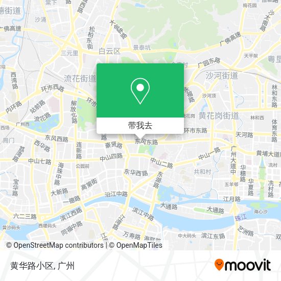 黄华路小区地图
