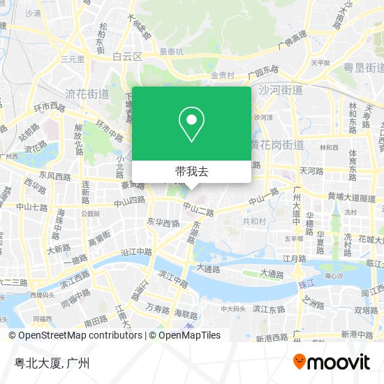 粤北大厦地图