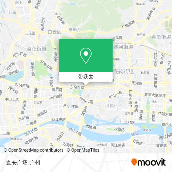 宜安广场地图