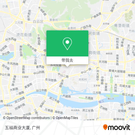 五福商业大厦地图