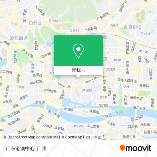 广东港澳中心地图