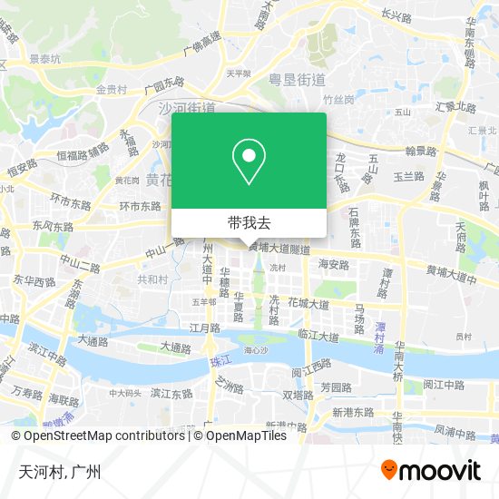 天河村地图