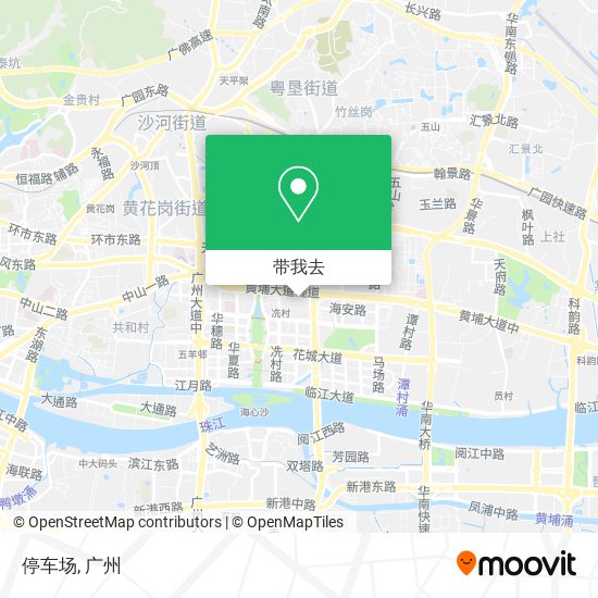 停车场地图