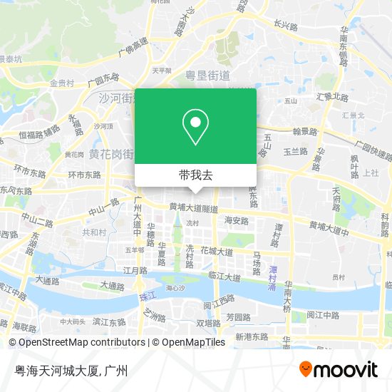 粤海天河城大厦地图