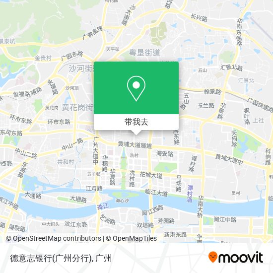 德意志银行(广州分行)地图
