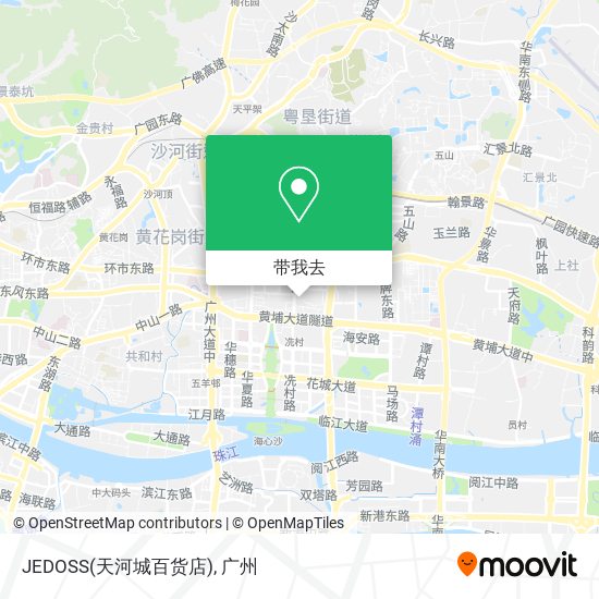 JEDOSS(天河城百货店)地图