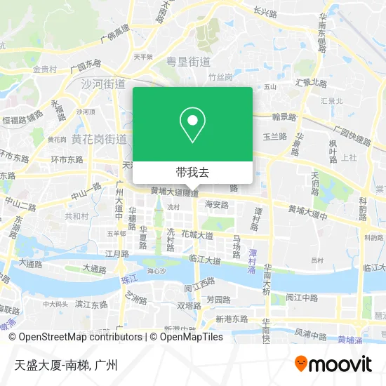 天盛大厦-南梯地图