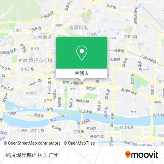 纯度现代舞蹈中心地图