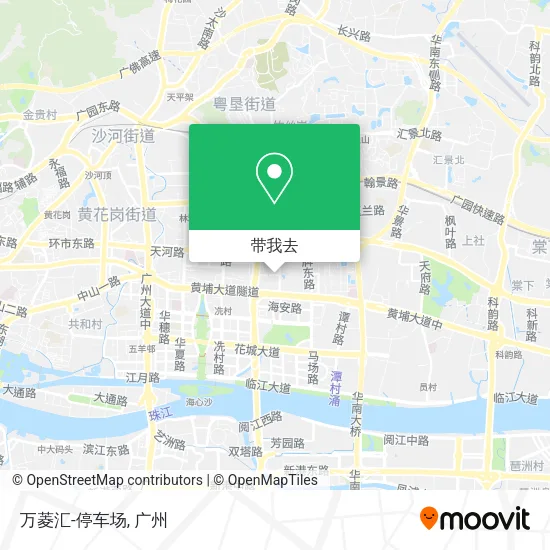 万菱汇-停车场地图