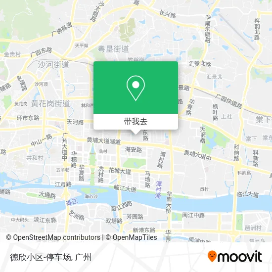 德欣小区-停车场地图