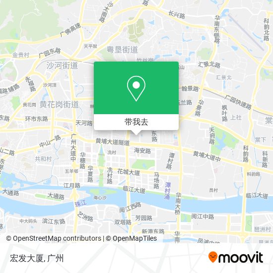 宏发大厦地图