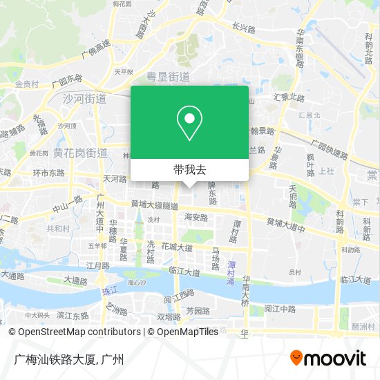 广梅汕铁路大厦地图
