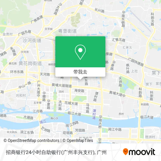 招商银行24小时自助银行(广州丰兴支行)地图