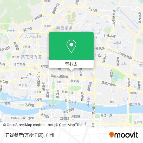 开饭餐厅(万凌汇店)地图