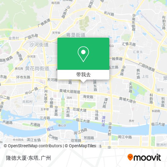 隆德大厦-东塔地图