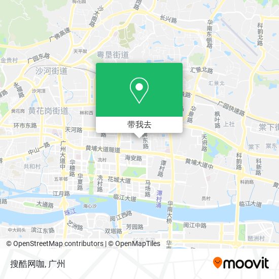 搜酷网咖地图