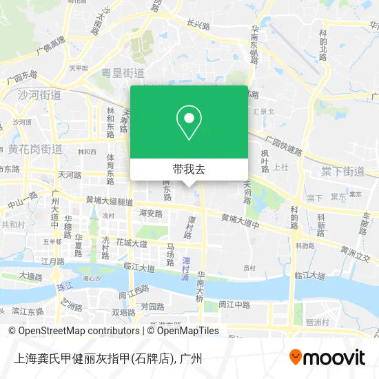 上海龚氏甲健丽灰指甲(石牌店)地图