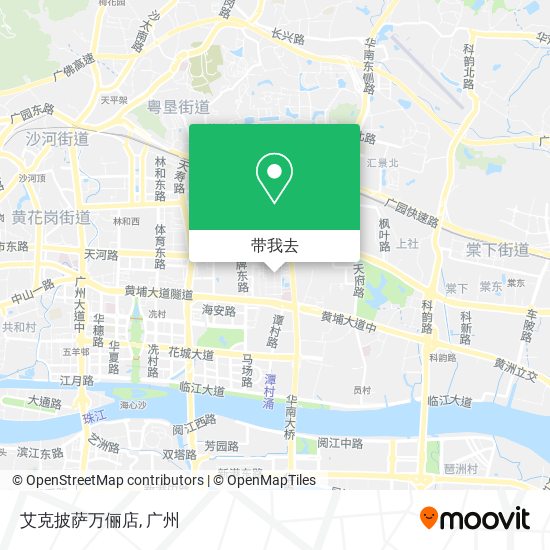 艾克披萨万俪店地图