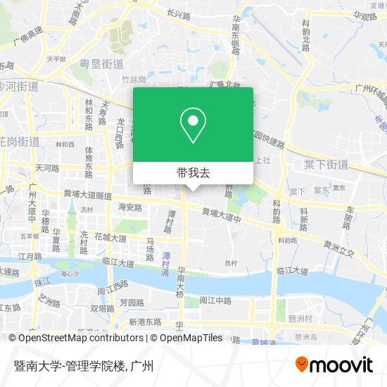 暨南大学-管理学院楼地图