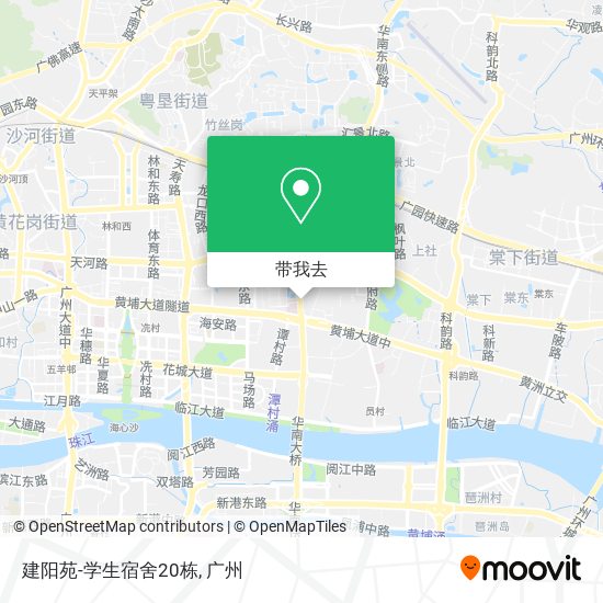建阳苑-学生宿舍20栋地图