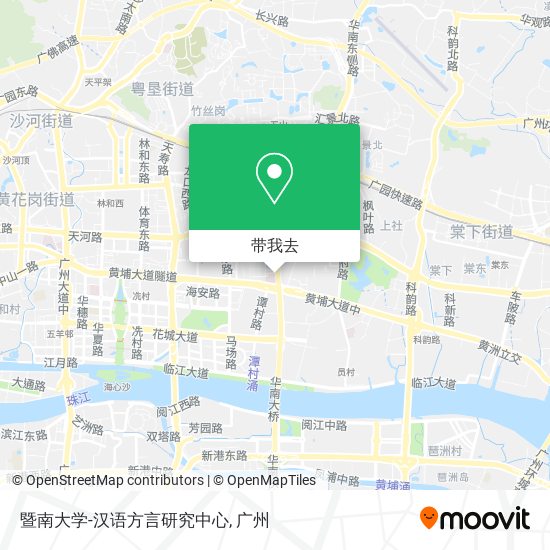 暨南大学-汉语方言研究中心地图