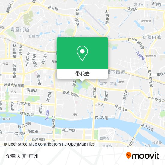 华建大厦地图