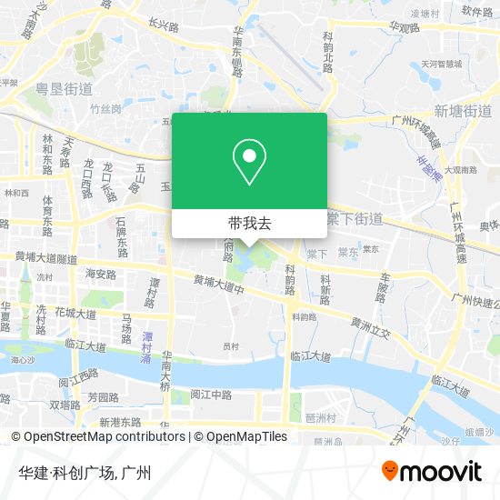 华建·科创广场地图