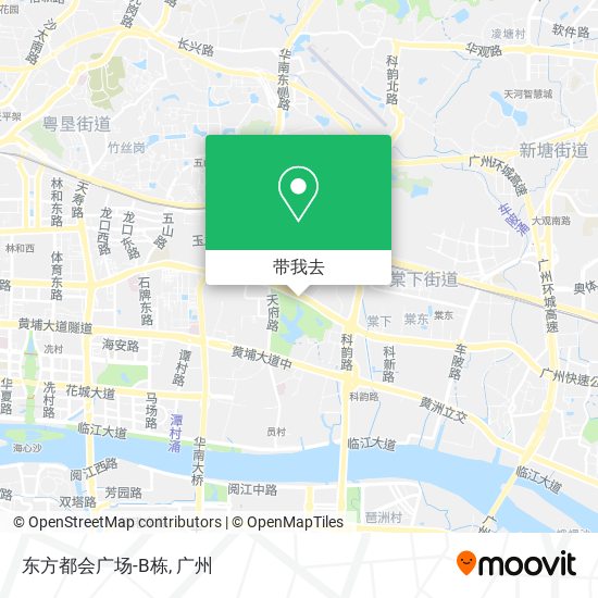 东方都会广场-B栋地图