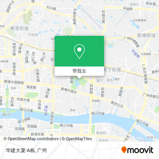 华建大厦-A栋地图