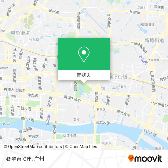 叠翠台-C座地图