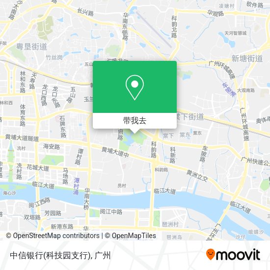 中信银行(科技园支行)地图