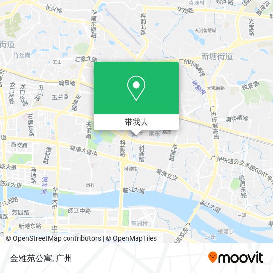 金雅苑公寓地图