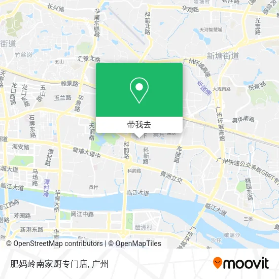 肥妈岭南家厨专门店地图
