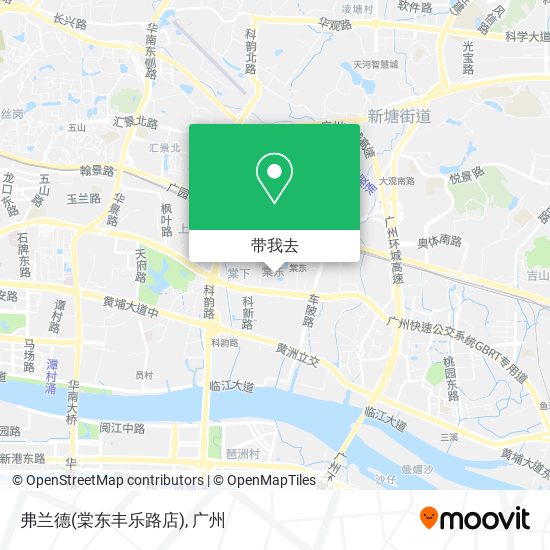 弗兰德(棠东丰乐路店)地图