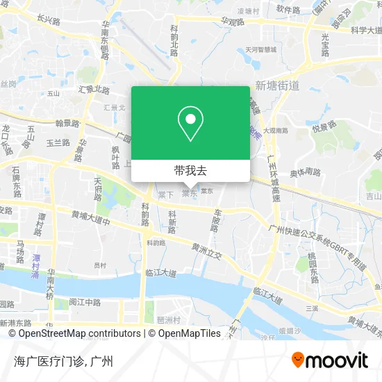 海广医疗门诊地图