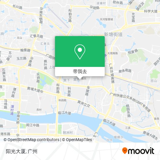 阳光大厦地图