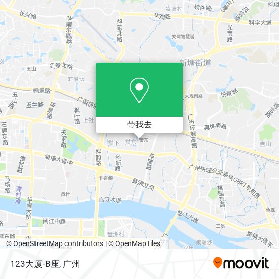 123大厦-B座地图