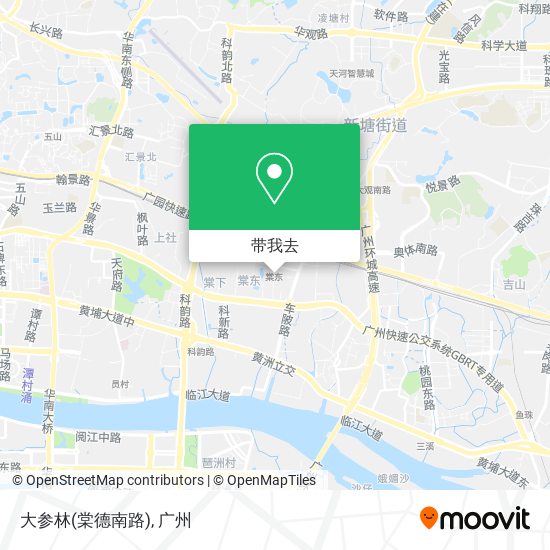 大参林(棠德南路)地图