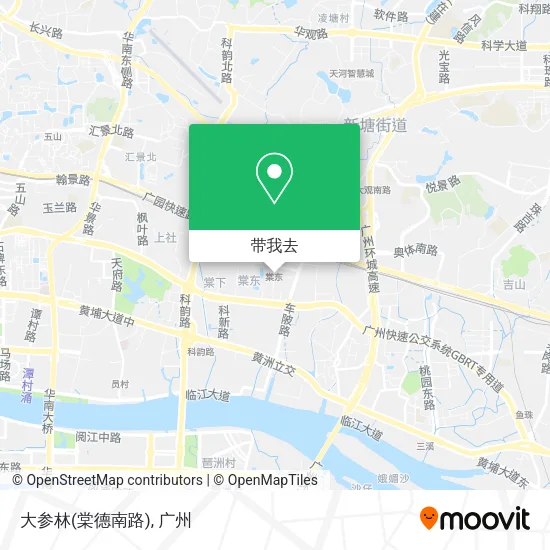 大参林(棠德南路)地图