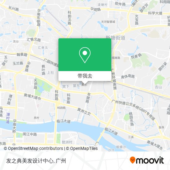 发之典美发设计中心地图