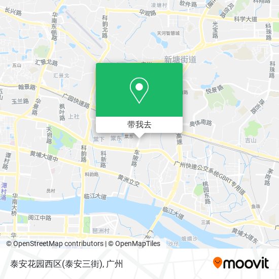 泰安花园西区(泰安三街)地图