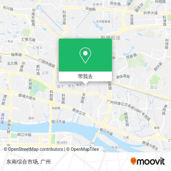 东南综合市场地图