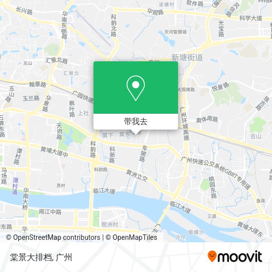 棠景大排档地图
