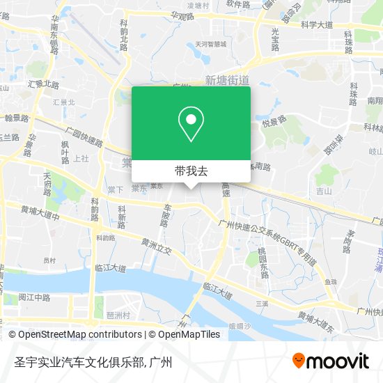 圣宇实业汽车文化俱乐部地图