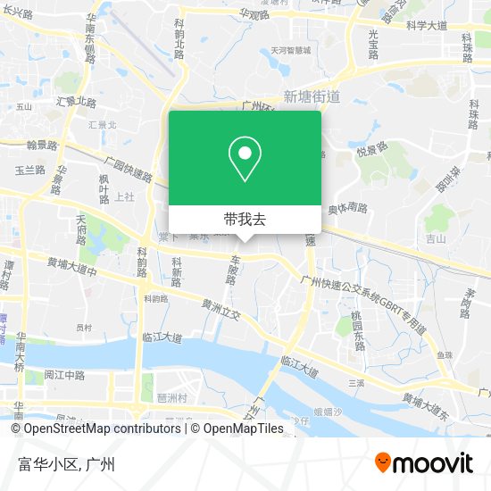 富华小区地图