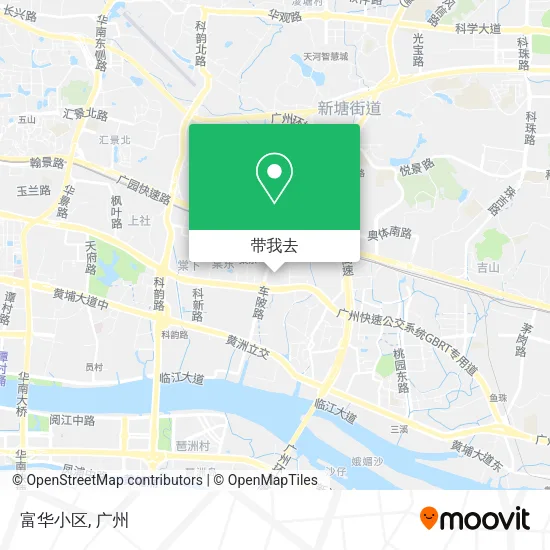 富华小区地图