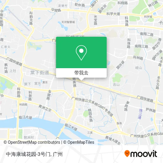 中海康城花园-3号门地图